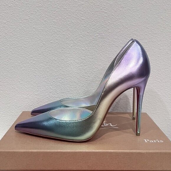 NIB Christian Louboutin IRIZA 100 Licorne So Kate Pigalle Follies Heel Pump 39 - Picture 9 of 12
